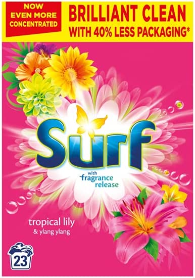 Surf Washing Powder Tropical Lily & Ylang-Ylang 23 Washes | Daily Supplies