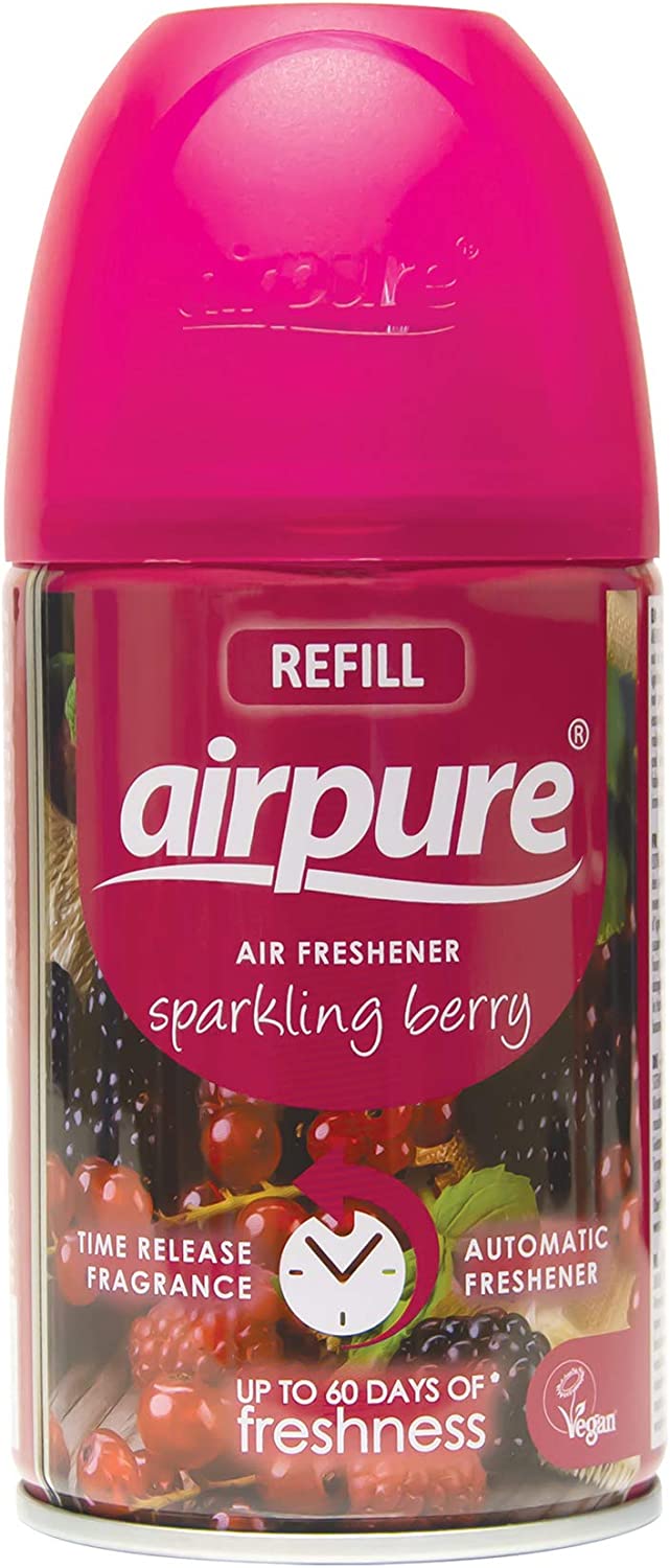 Airpure Automatic Air Freshener Refill Sparkling Berry 250ml | Daily Supplies