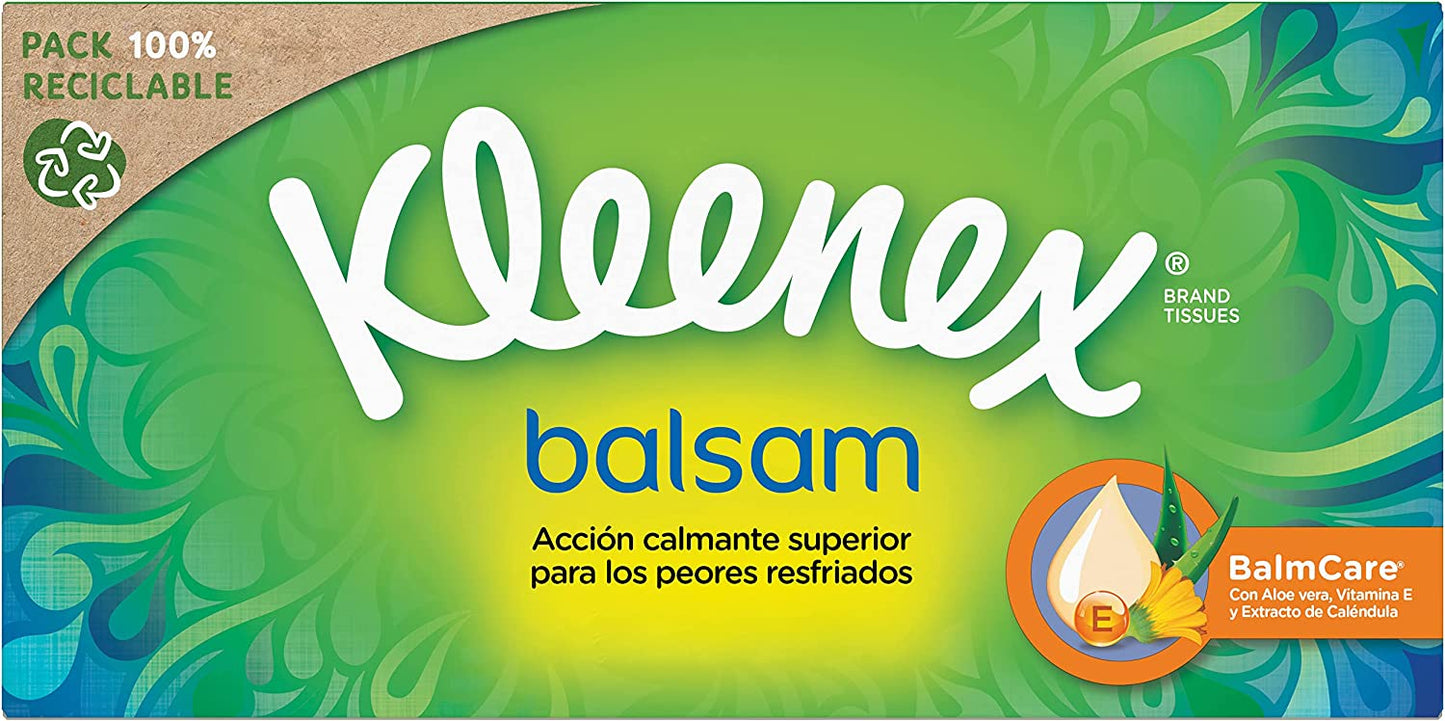 Kleenex Balsam Protective Balm Facial Tissues 64's | Daily Supplies