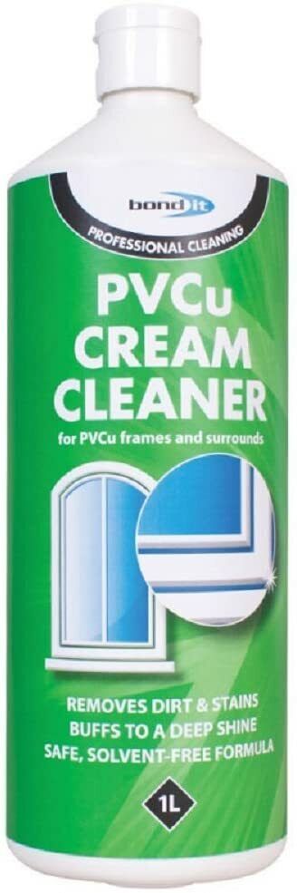 Bond It Professional Cleaning PVCu Cream Cleaner for Frames & Surrounds 1L | Daily Supplies
