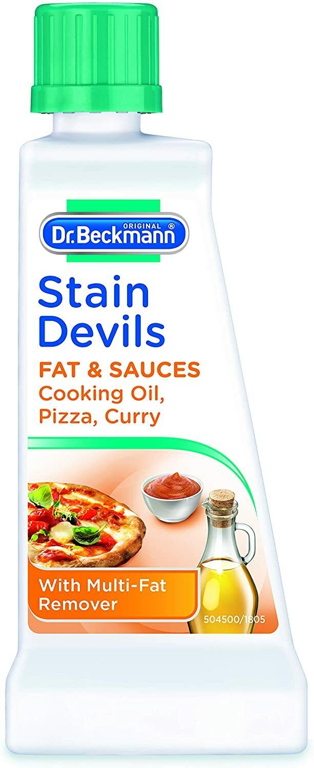 Dr Beckmann Stain Devils Cooking Oil and Fat & Sauces Stain Remover 50ML | Daily Supplies