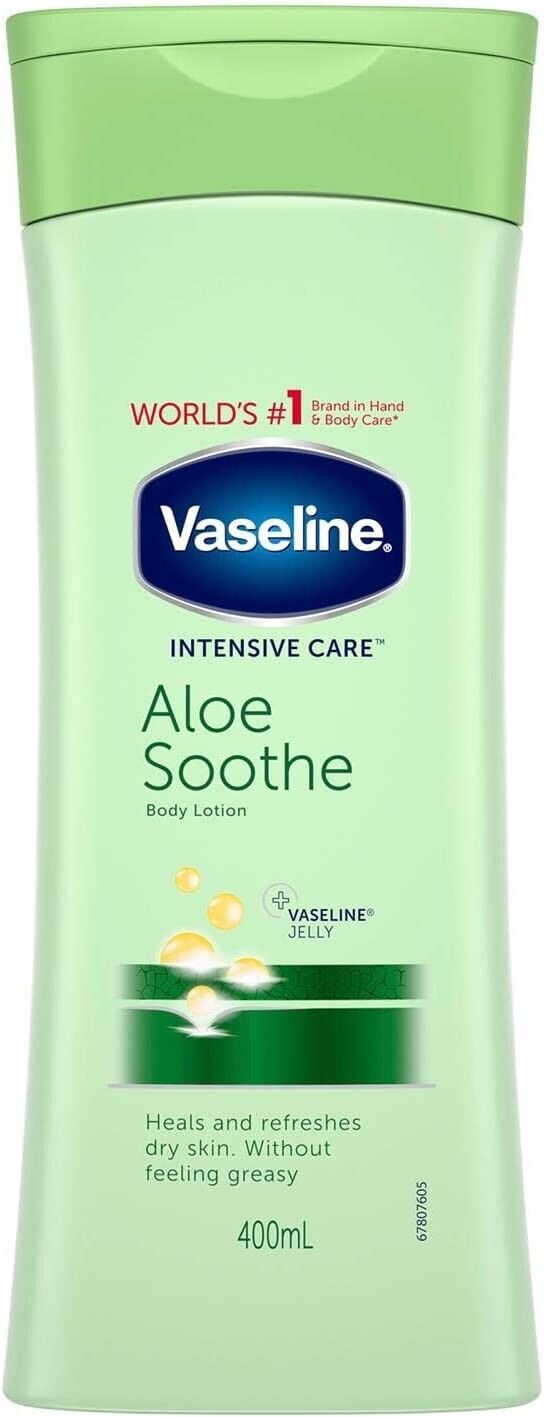Vaseline Intensive Care Aloe Soothe Body Lotion 400 ML | Daily Supplies