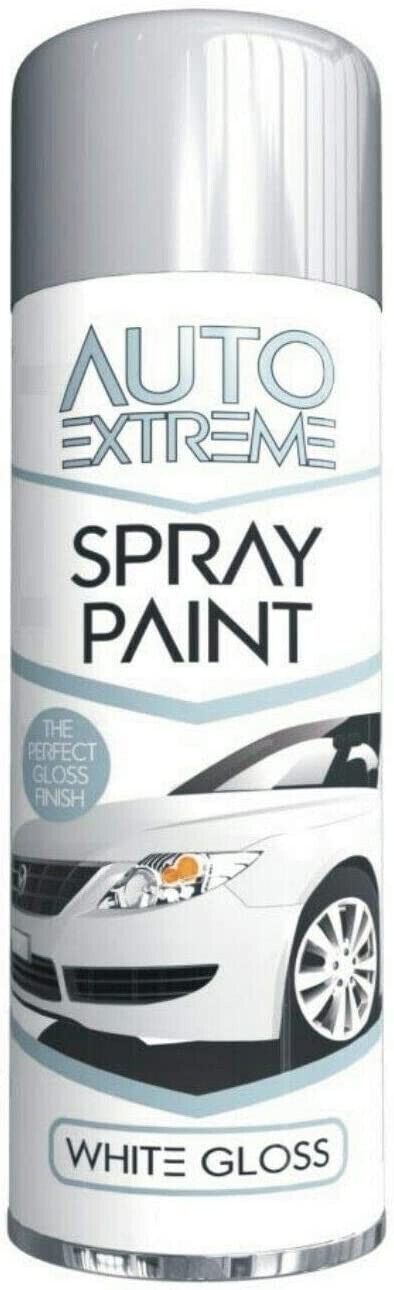 Rapide Auto Extreme All Purpose Spray Paint Can White 250ml | Daily Supplies