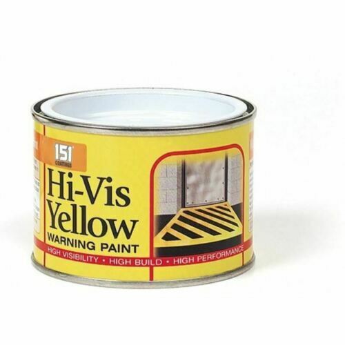 151 Coatings Hi-Vis High Visibility Yellow Warning Paint 180ML | Daily Supplies
