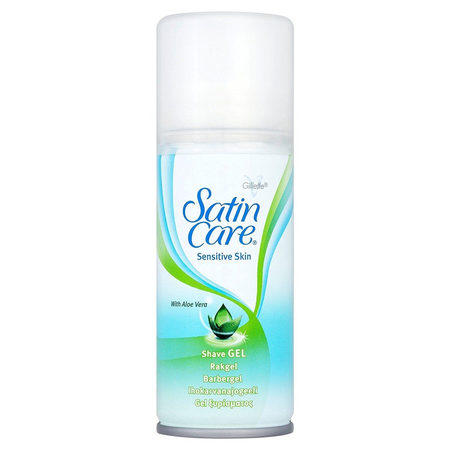 Gillette Satin Care Sensitive Skin Womens Shaving Gel 75 ML | Daily Supplies
