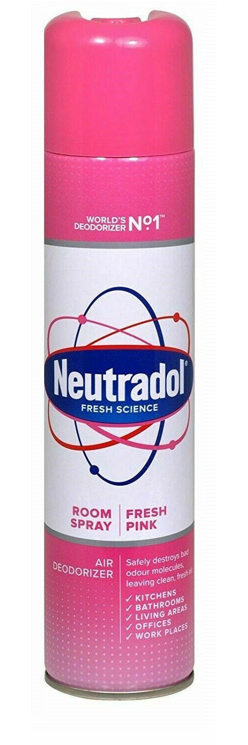Neutradol Fresh Pink Odour Destroyer Air Freshener 300ml | Daily Supplies