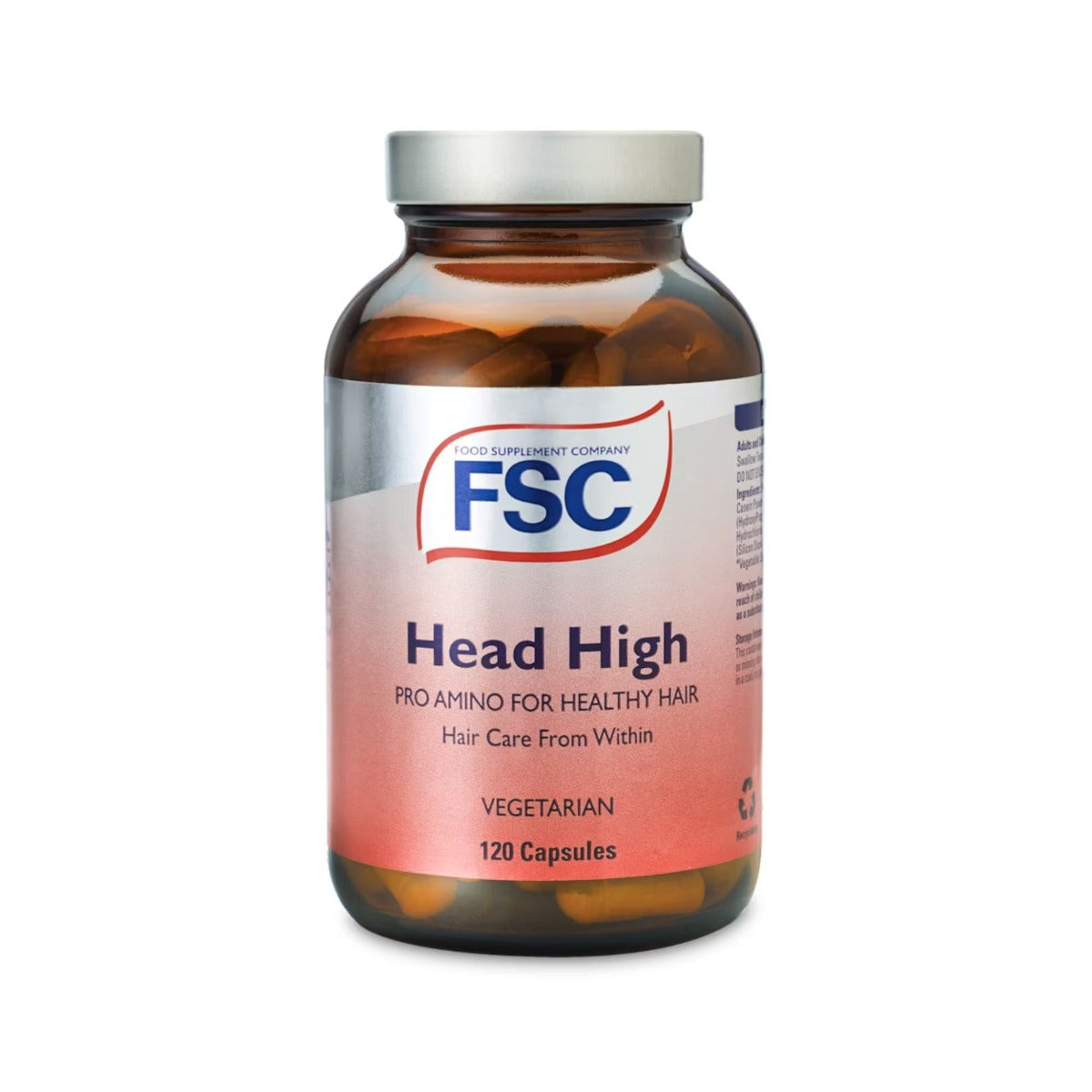 FSC Head High Pro Amino for Healthy Hair 120 Capsules | Daily Supplies