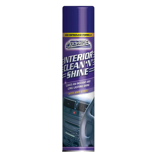 Car Pride Interior Clean n Shine Anti-Static Spray 300ml | Daily Supplies