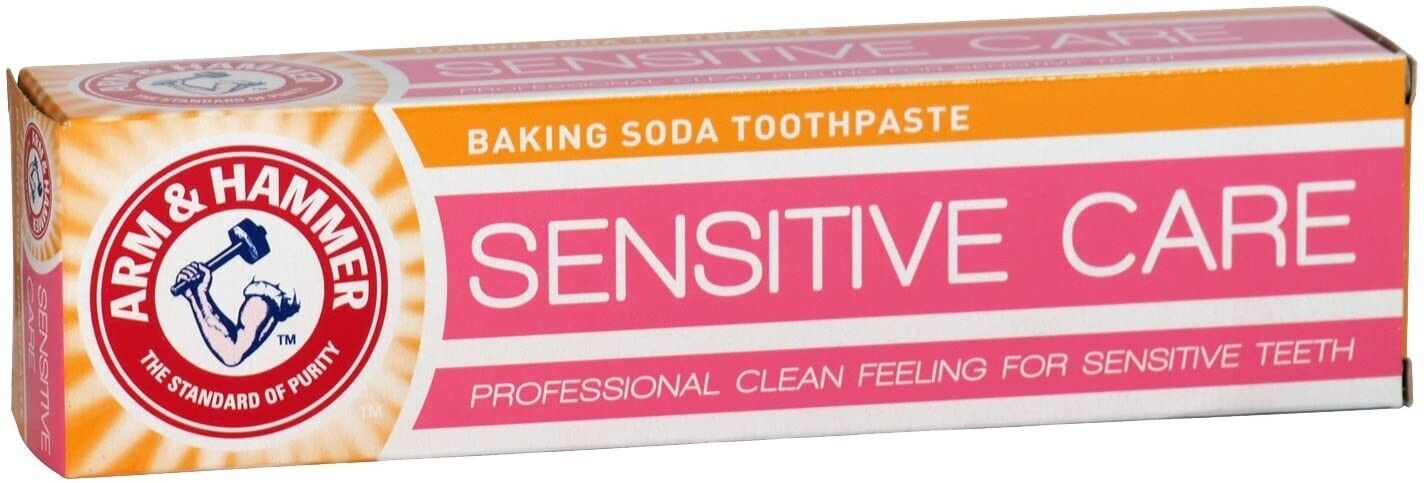 Arm & Hammer Toothpaste Sensitive Care Baking Soda 125g | Daily Supplies