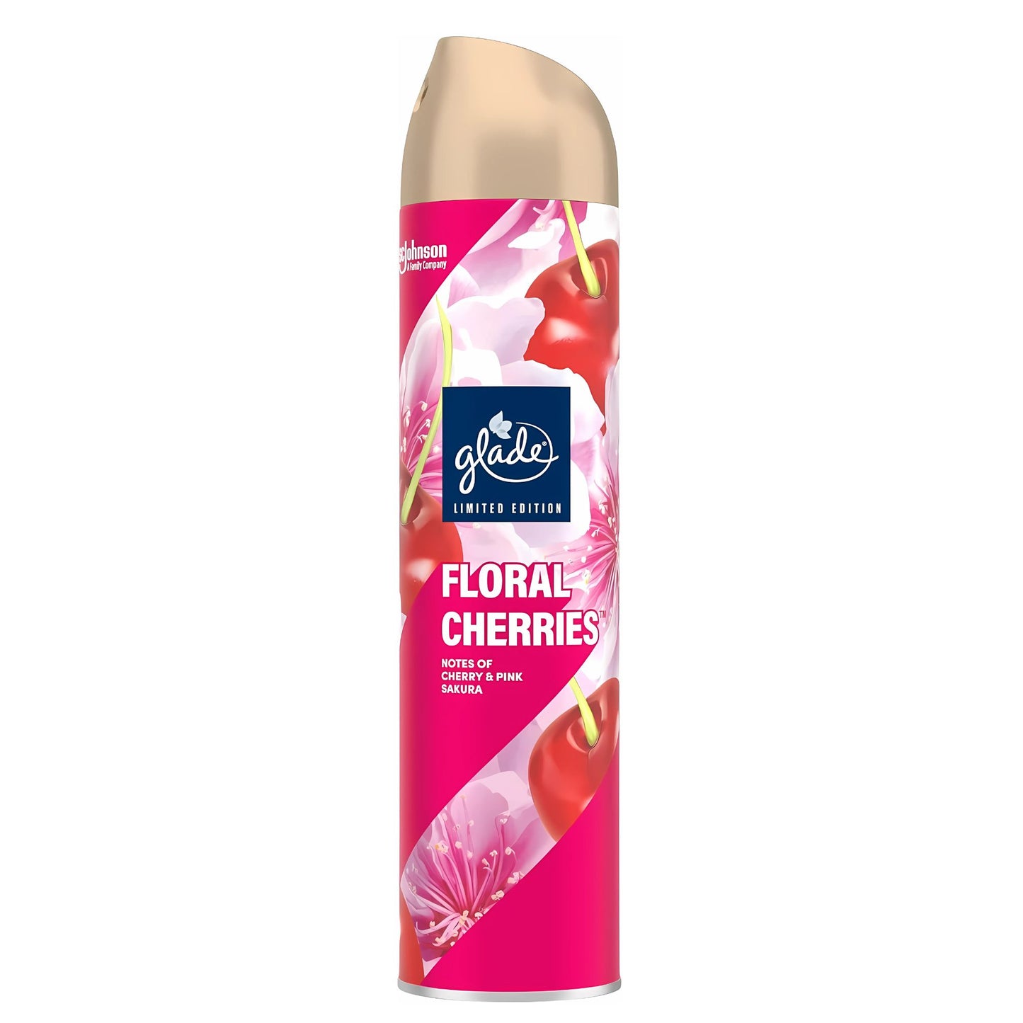 Glade Aerosol Frosted Floral Cherrie Air Freshner 300ml | Daily Supplies