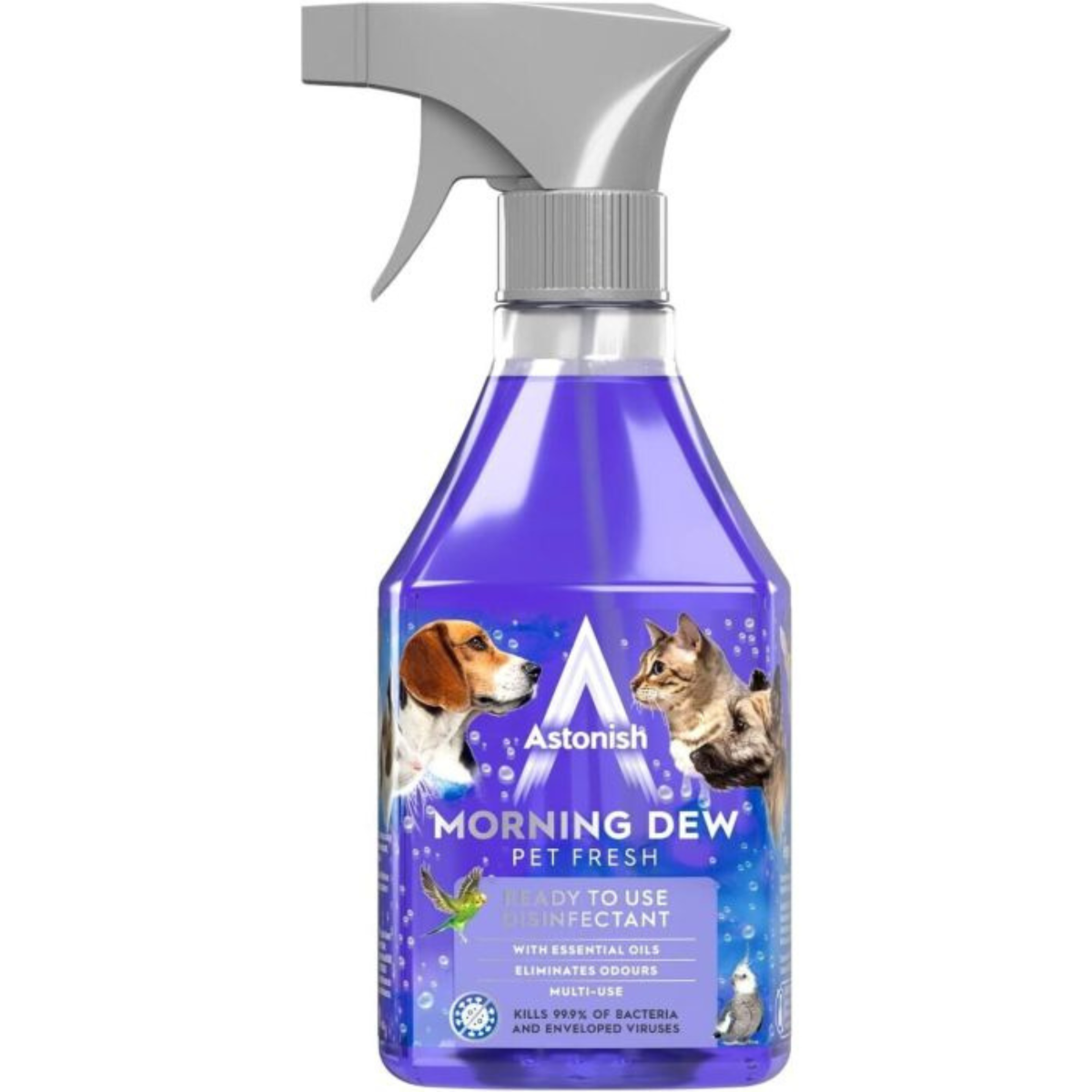 Astonish Morning Dew Pet Fresh Spray Disinfectant 550ml | Daily Supplies