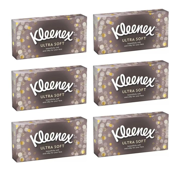 Kleenex Ultra Soft Facial Tissues 64's