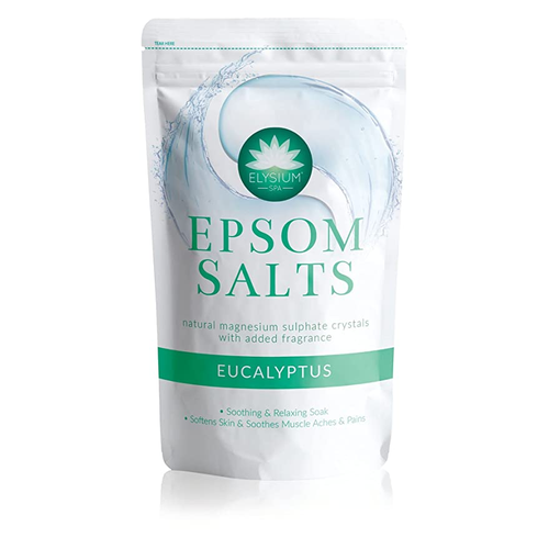 Elysium Spa Natural Eucalyptus Epsom Salts 1kg | Daily Supplies