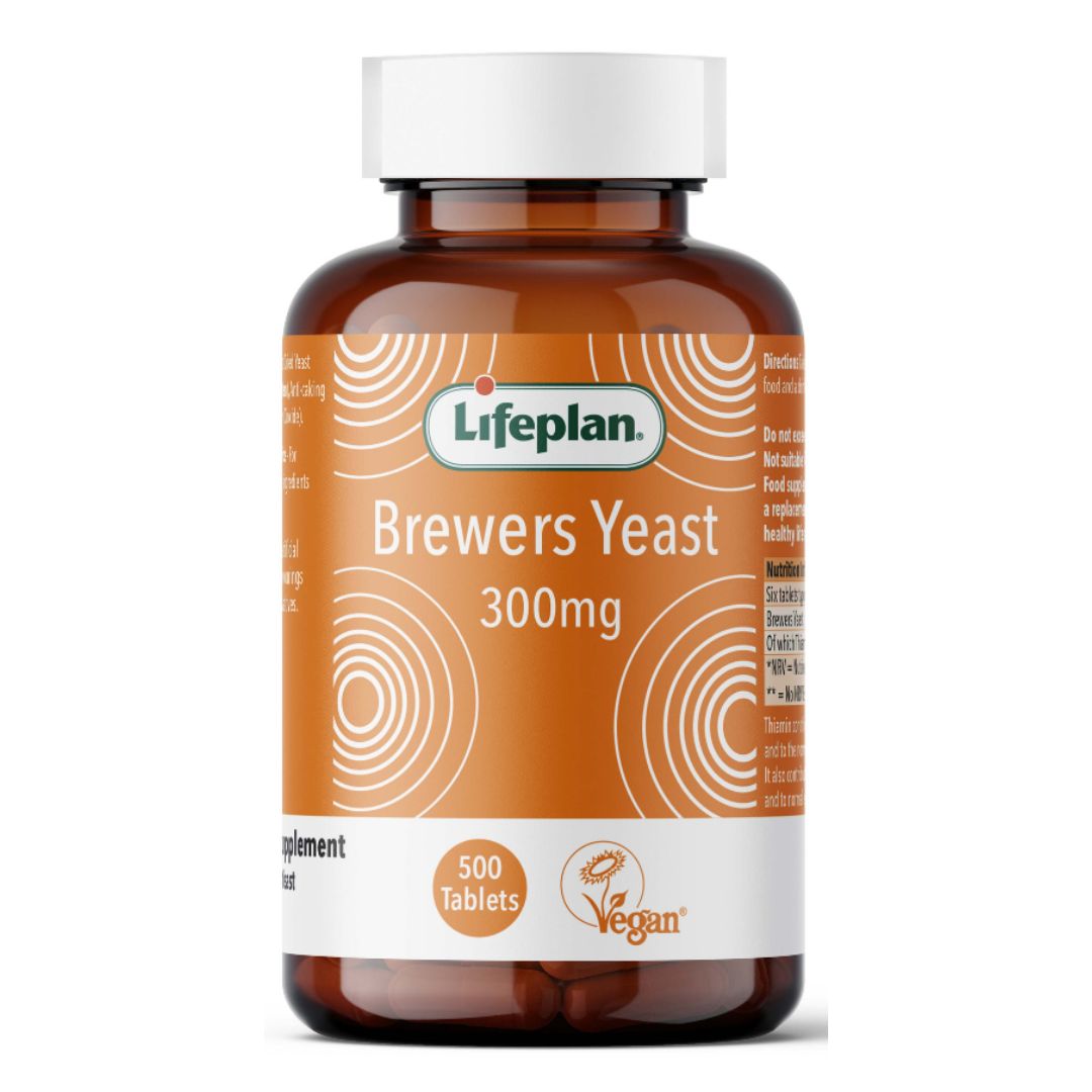 Lifeplan High Strength Brewers Yeast 300mg 500 Tablets | Daily Supplies
