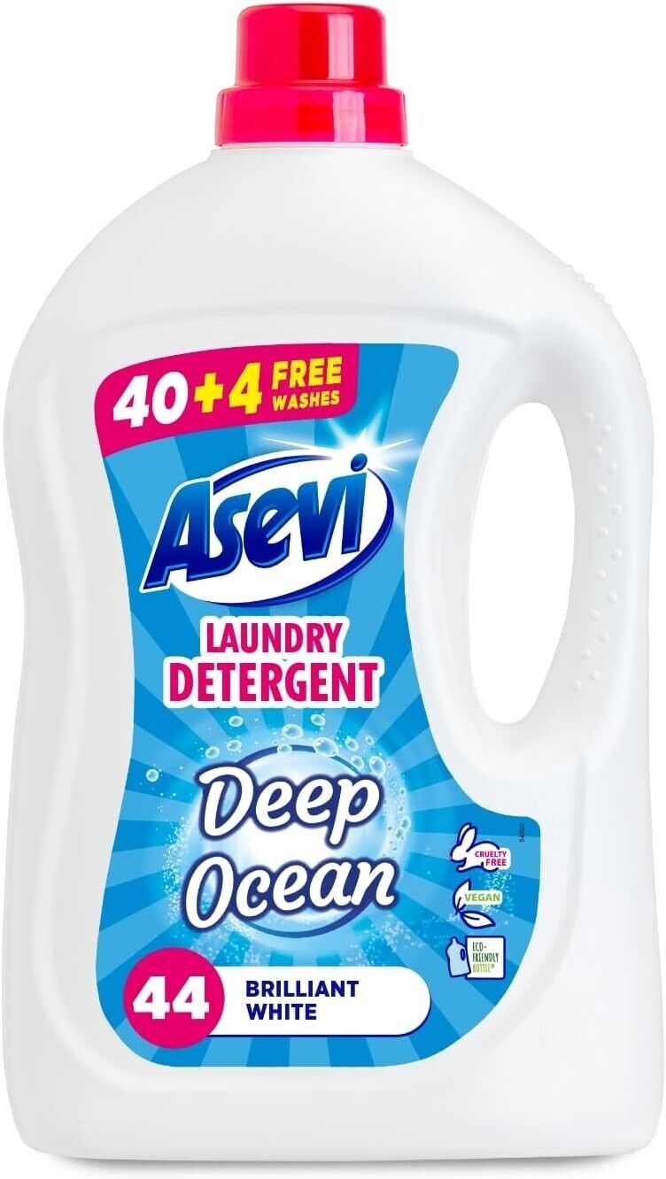 Asevi Laundry Detergent Deep Ocean 44 Wash | Daily Supplies