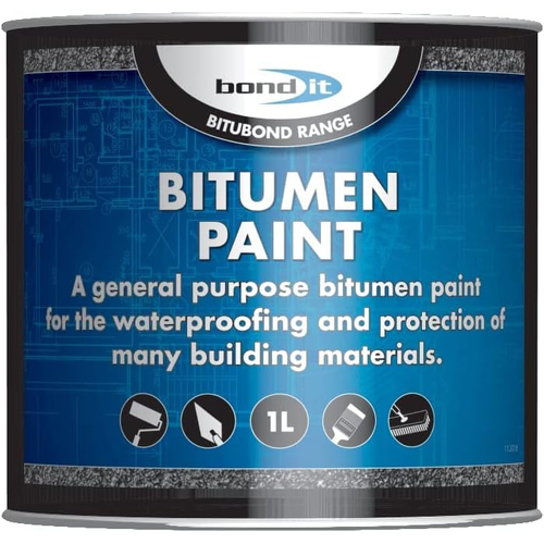 Bond It Bitbound Range Bitumen Paint For Waterproofing 1L | Daily Supplies
