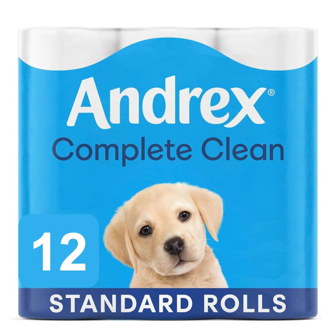 Andrex Toilet Tissue Classic Clean 12 Rolls | Daily Supplies