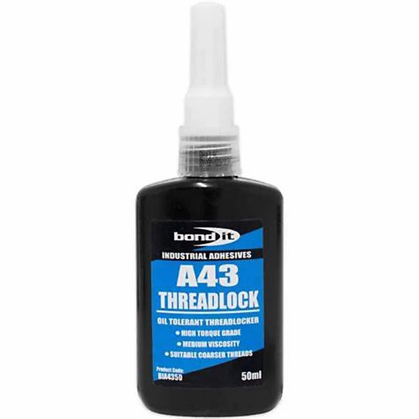 Bond It A43 Oil Tolerant Threadlock Adhesive 50ml | Daily Supplies