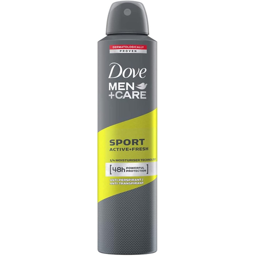 Dove Men Care Sport Active+Fresh AntiPerspirant Deodorant Spray 250ml | Daily Supplies