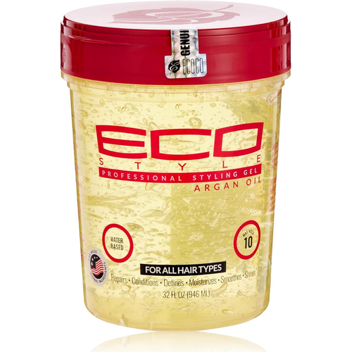 Eco Style StylingGel Argan Oil Max Hold Alcohol Free 946ml | Daily Supplies