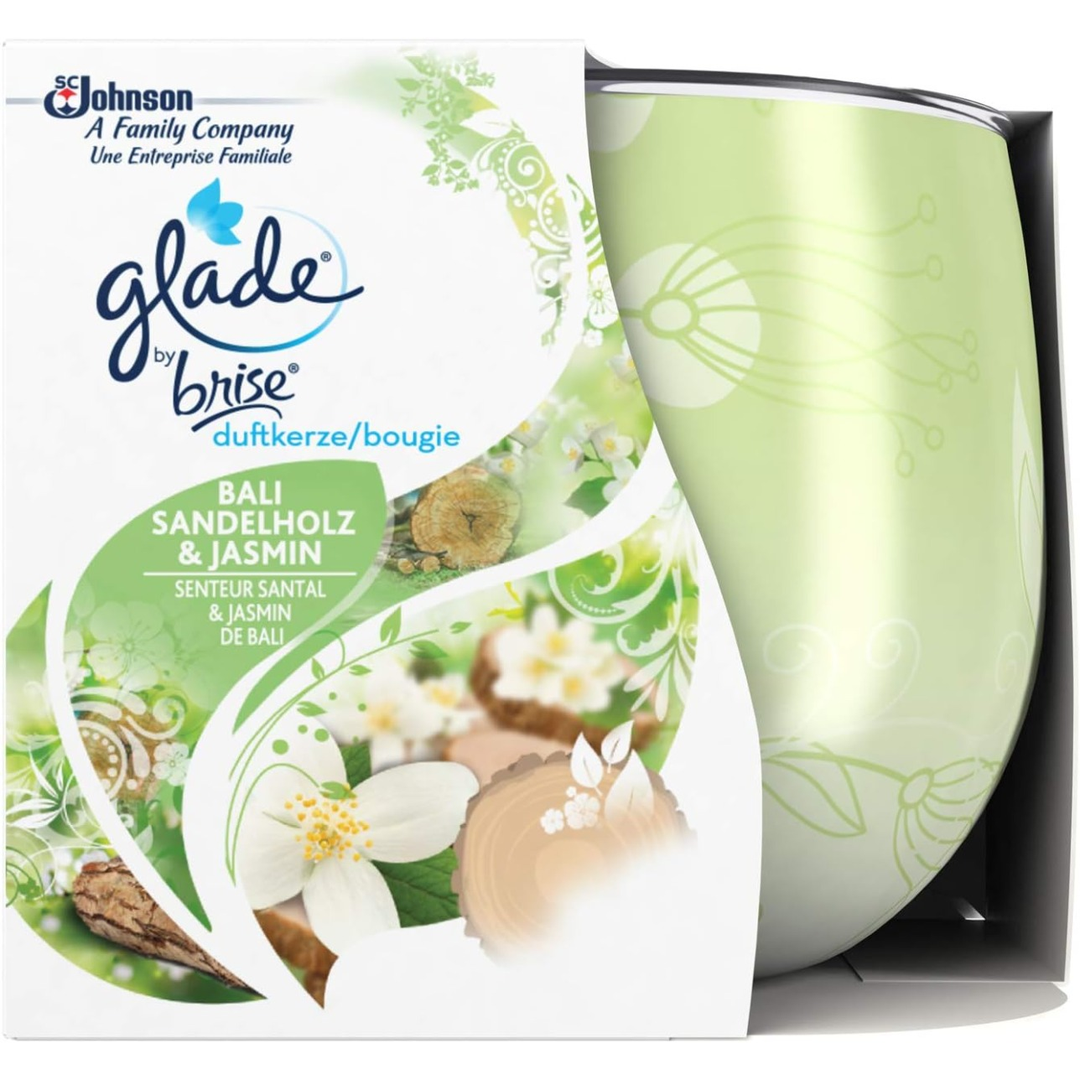 Glade Candle Bali Sandalwood & Jasmine 120g | Daily Supplies