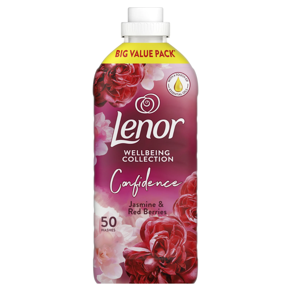 Lenor Fabric Conditioner Washing Liquid Detergent Ruby Jasmine 50w 1.65L | Daily Supplies