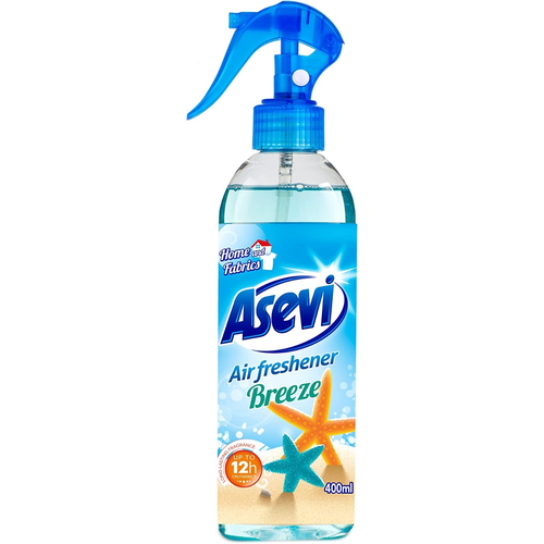 Asevi Air Freshener Spray, Room and Fabric Freshener Breeze 400ml | Daily Supplies