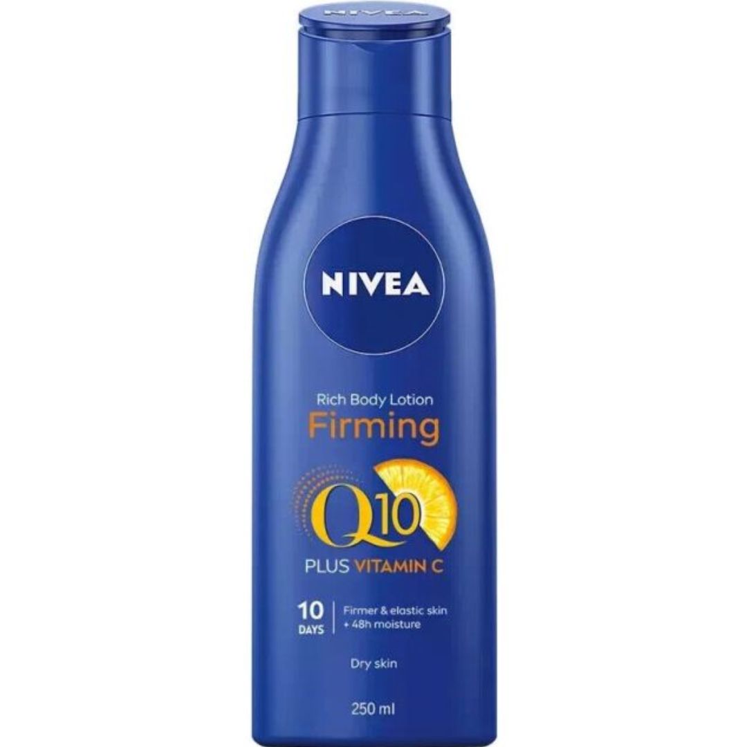 Nivea Q10 Firming Rich Body Lotion with Vitamin C 250ml | Daily Supplies