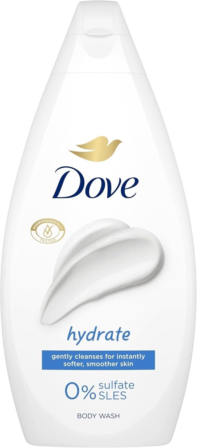 Dove Body Wash Hydrate 450ml | Daily Supplies