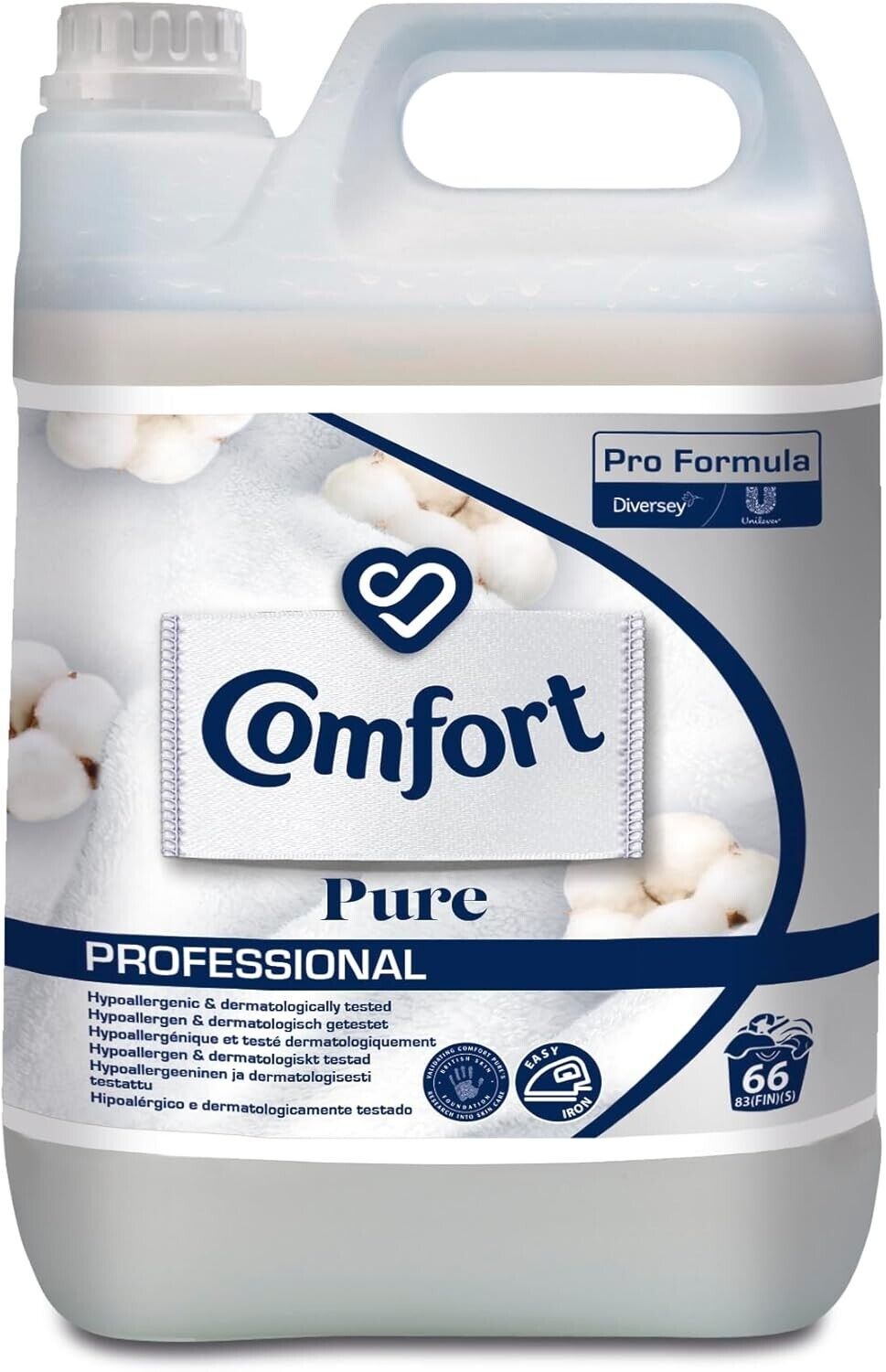 Comfort Pure Professional Fabric Conditioner Pro Formula 66 Washes 5L | Daily Supplies