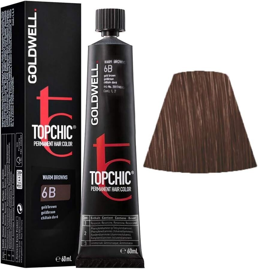 TOPCHIC Hair Color 6B 60ml | Daily Supplies