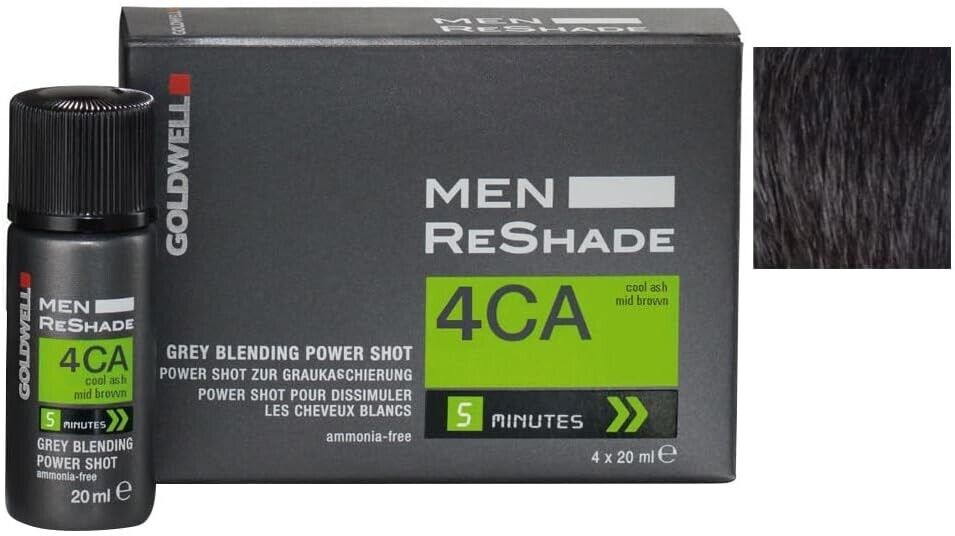 Men Re-Shade Hair Color 4CA 4x20ml | Daily Supplies