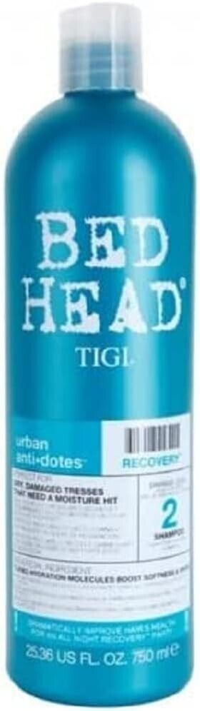 TIGI Urban Antidotes Recovery Moisturising Shampoo for Dry, Damaged Hair 750ml | Daily Supplies