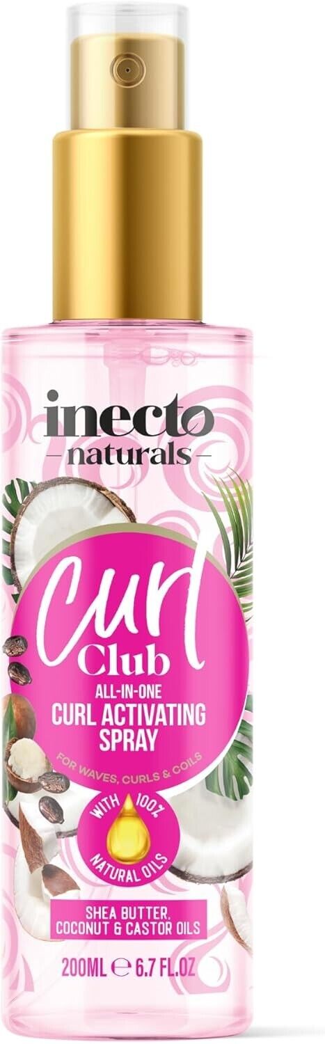 Inecto Curl Spray Naturals Club All In One Curl | Daily Supplies
