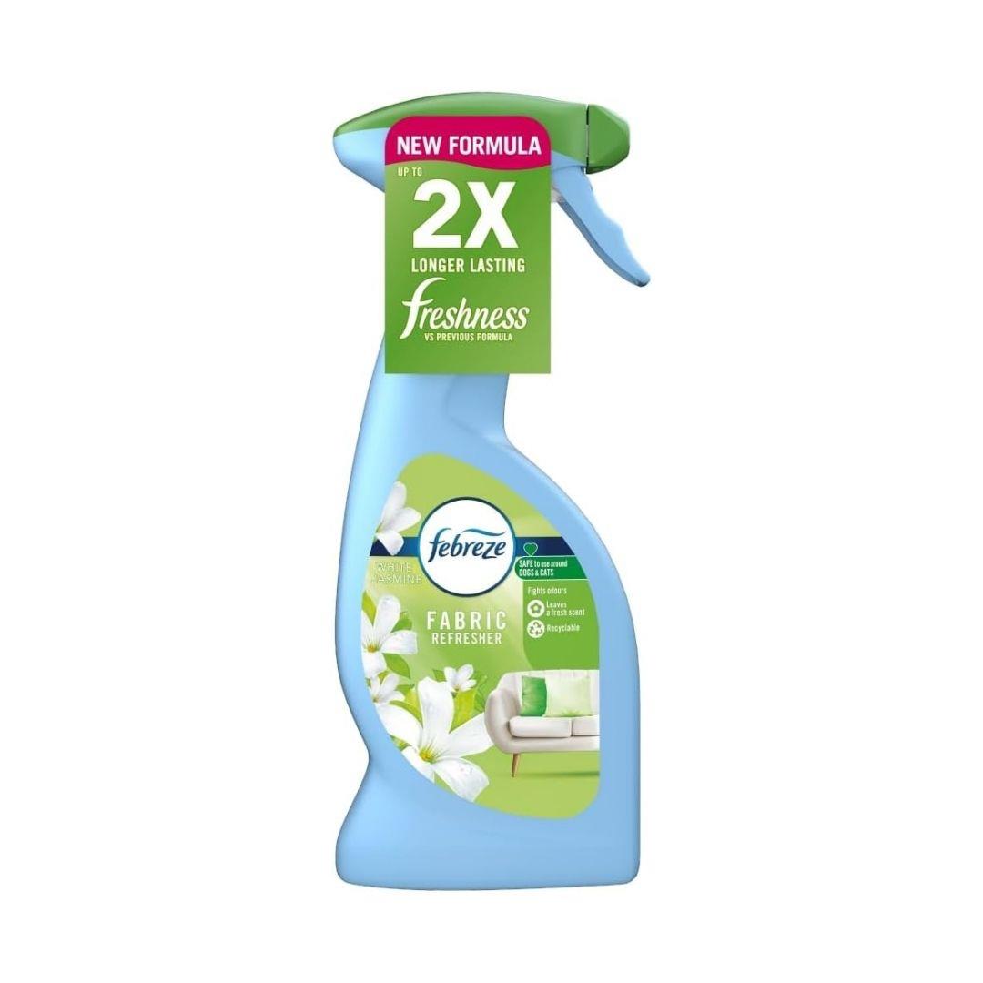 Febreze Fabric Fresheners Spray White Jasmine 375 ML | Daily Supplies
