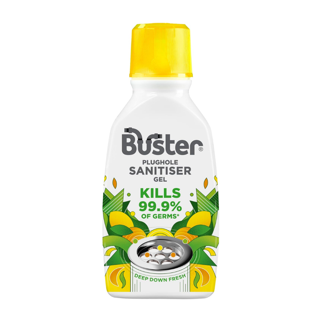Buster Plughole Sanitiser Gel Drain Cleaner & Deodoriser 300ML | Daily Supplies