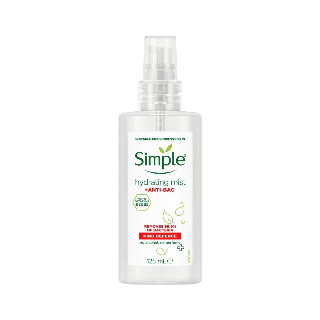 Simple Kind Defence Anti-bac Hydrating Mist Protection 125 ML | Daily Supplies