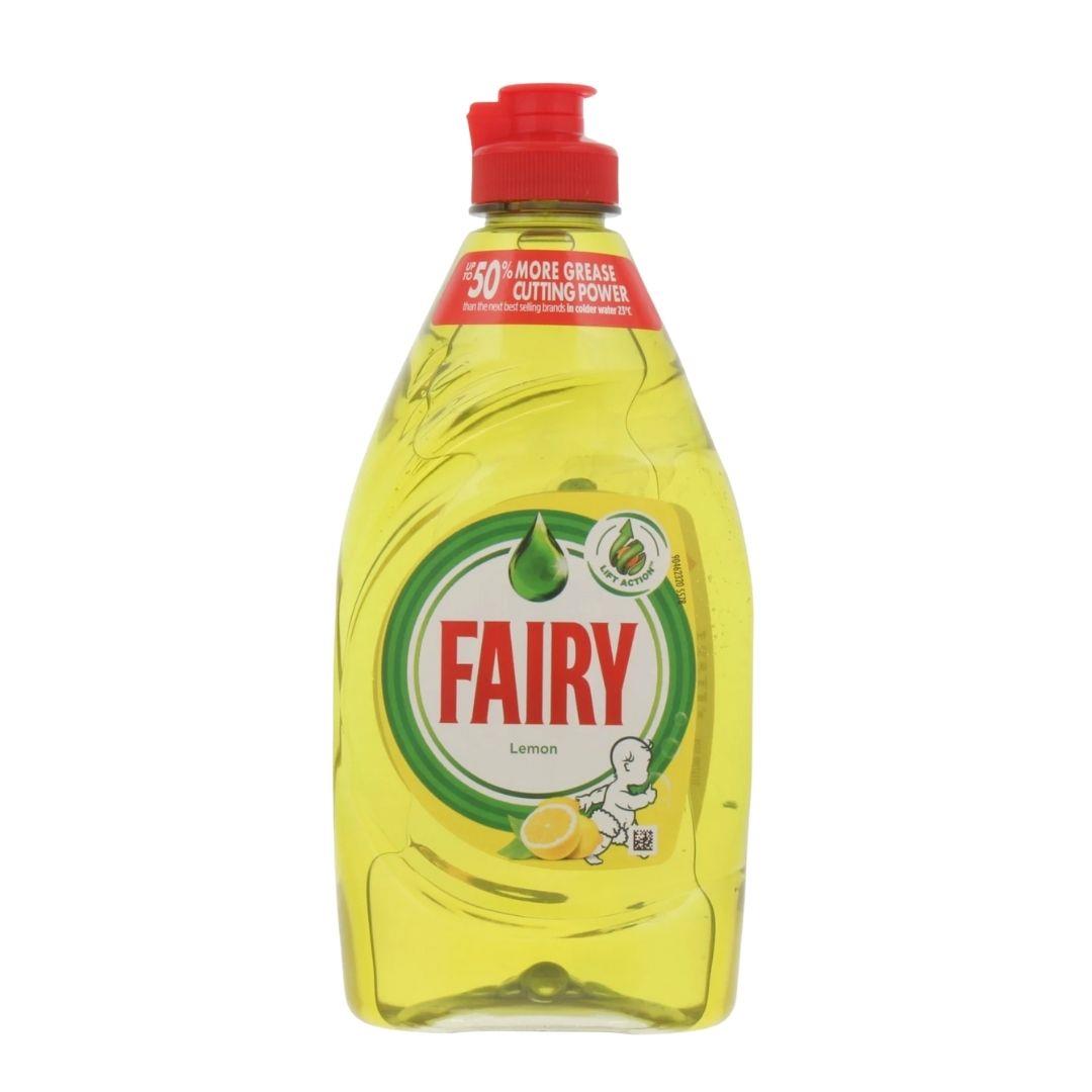 Fairy Lemon Washing Up Liquid with LiftAction 320 ML | Daily Supplies