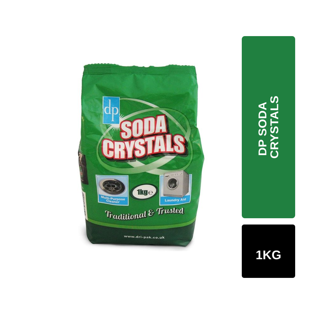 DP Wash Soda Crystals Multi-Purpose Cleaner Laundry Aid 1kg | Daily Supplies