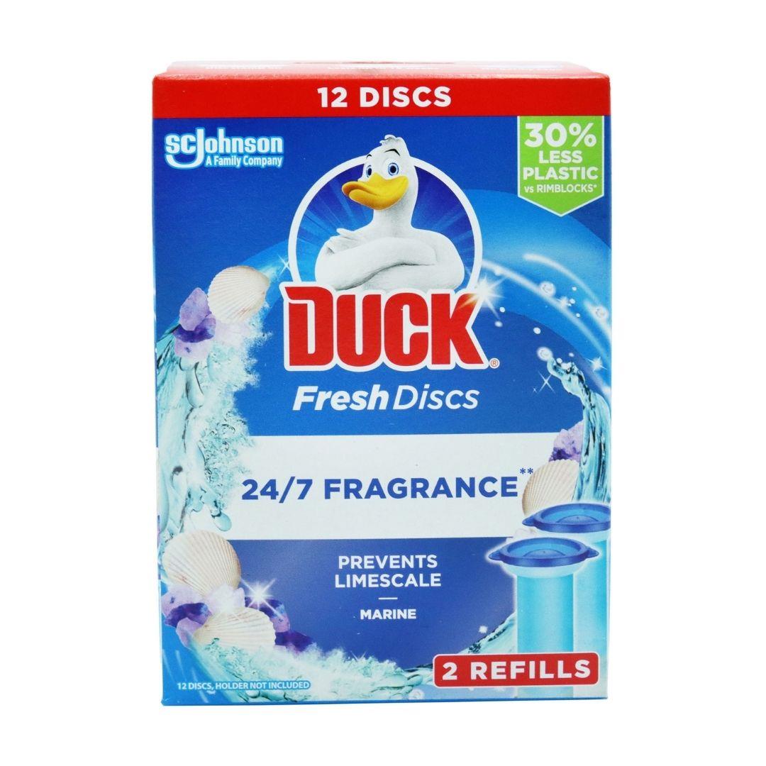 Duck Fresh Discs Toilet Cleaner Marine 2 Refills 72 ML | Daily Supplies