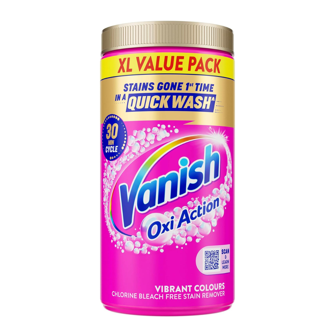 Vanish Oxi Action Gold Colour Stain Remover Powder Pink 1.9kg | Daily Supplies