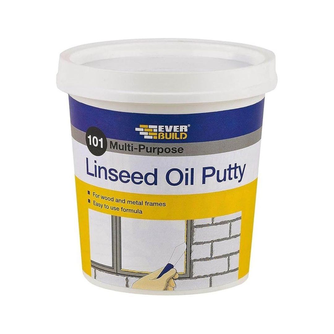 Everbuild 101 Multi-Purpose Linseed Oil Putty Natural 1KG | Daily Supplies
