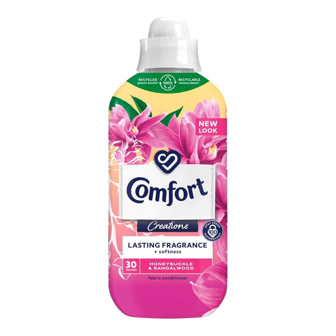 Comfort Creations Honeysuckle & Sandalwood Fabric Conditioner 900ml | Daily Supplies