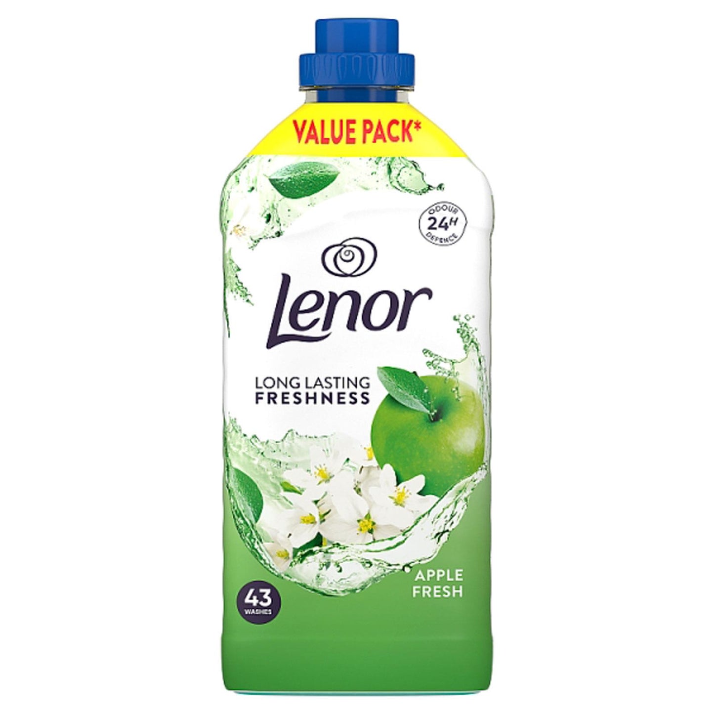 Lenor Fabric Liquid Conditioner Apple Fresh 43 Washes | Daily Supplies