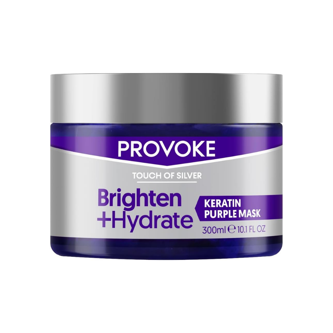 Provoke Touch of Silver Keratin Purple Hair Mask 300ml | Daily Supplies