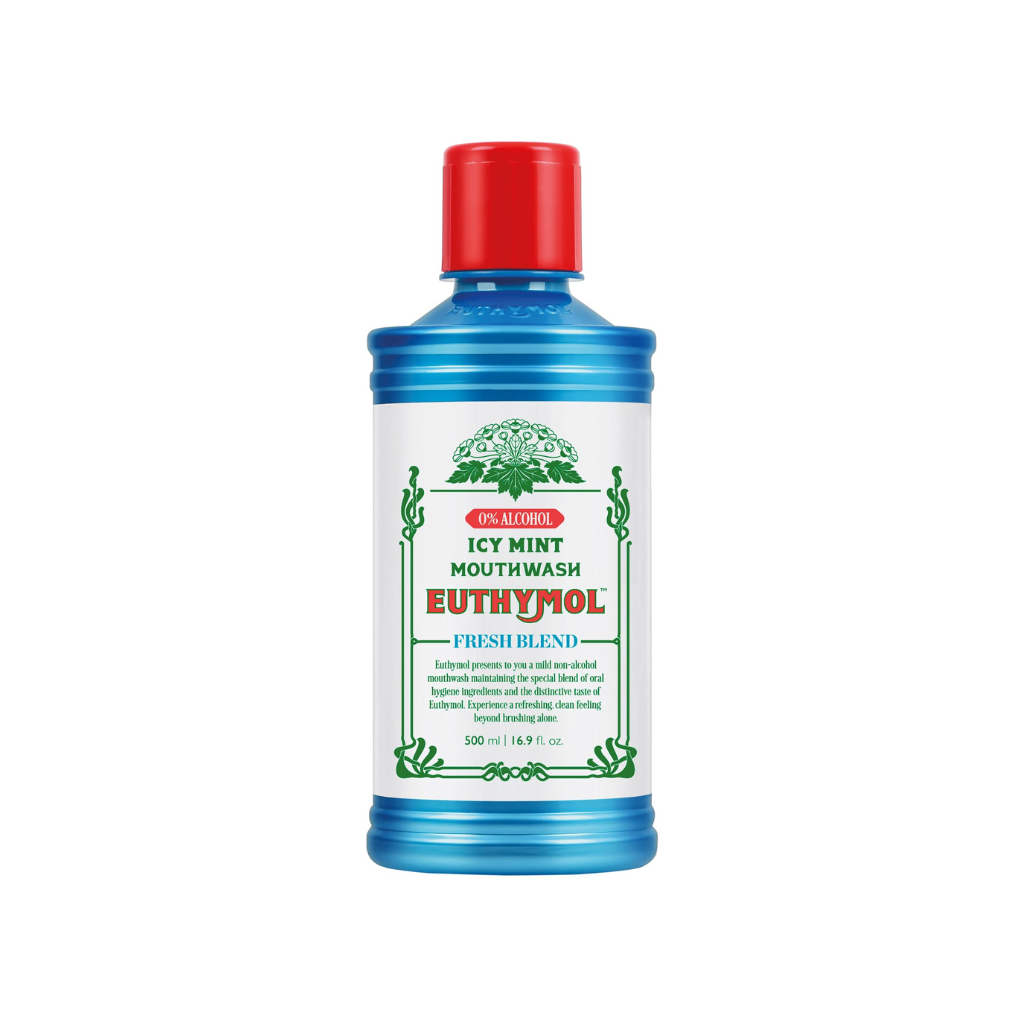 Euthymol Icy Mint Mouthwash 500ml - Pack of 1 | Daily Supplies