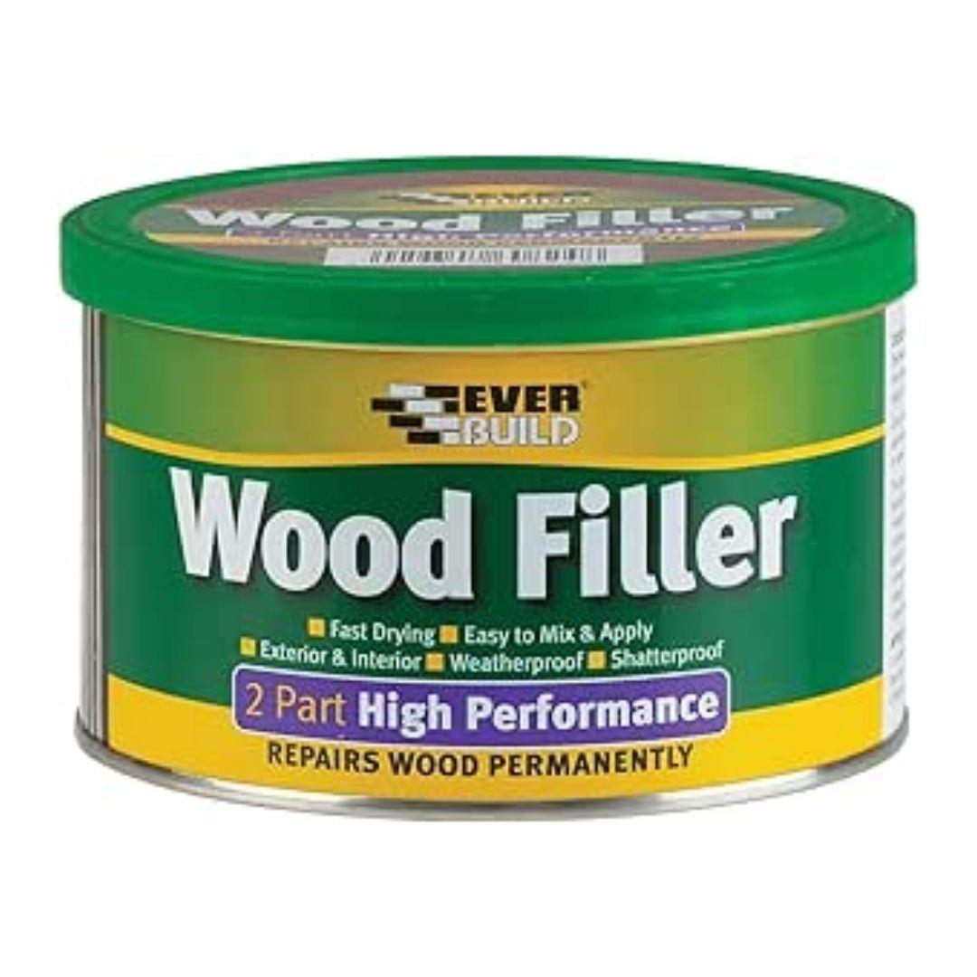 Everbuild 2 Part High Performance Wood Filler Redwood 500 g | Daily Supplies