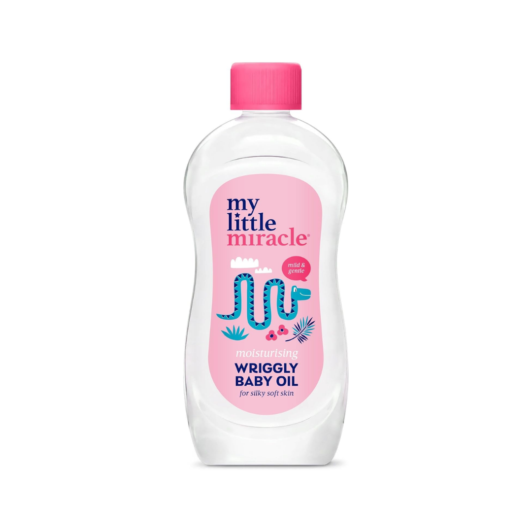 My Little Miracle Moisturising Wriggly Baby Oil Mild & Gentle 500ml | Daily Supplies