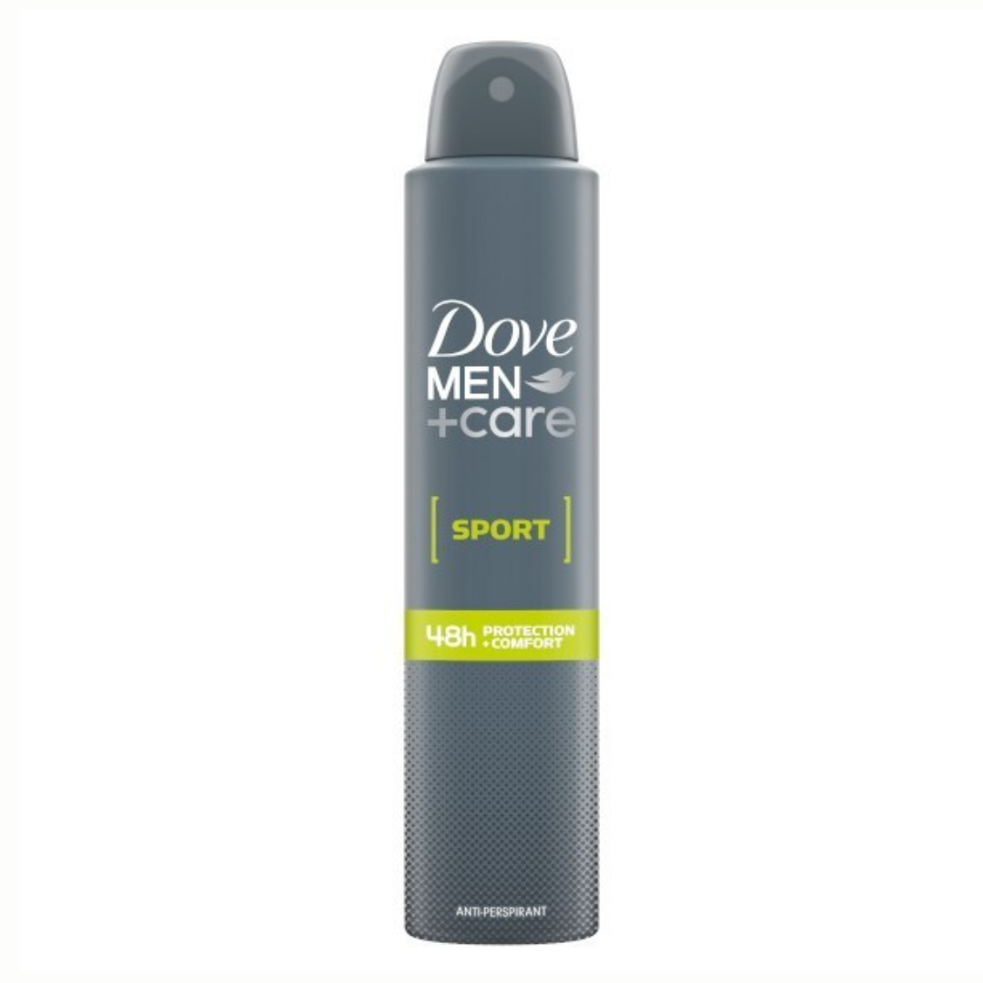 Dove Men+Care Sport Antiperspirant Deodorant Spray 200ml | Daily Supplies