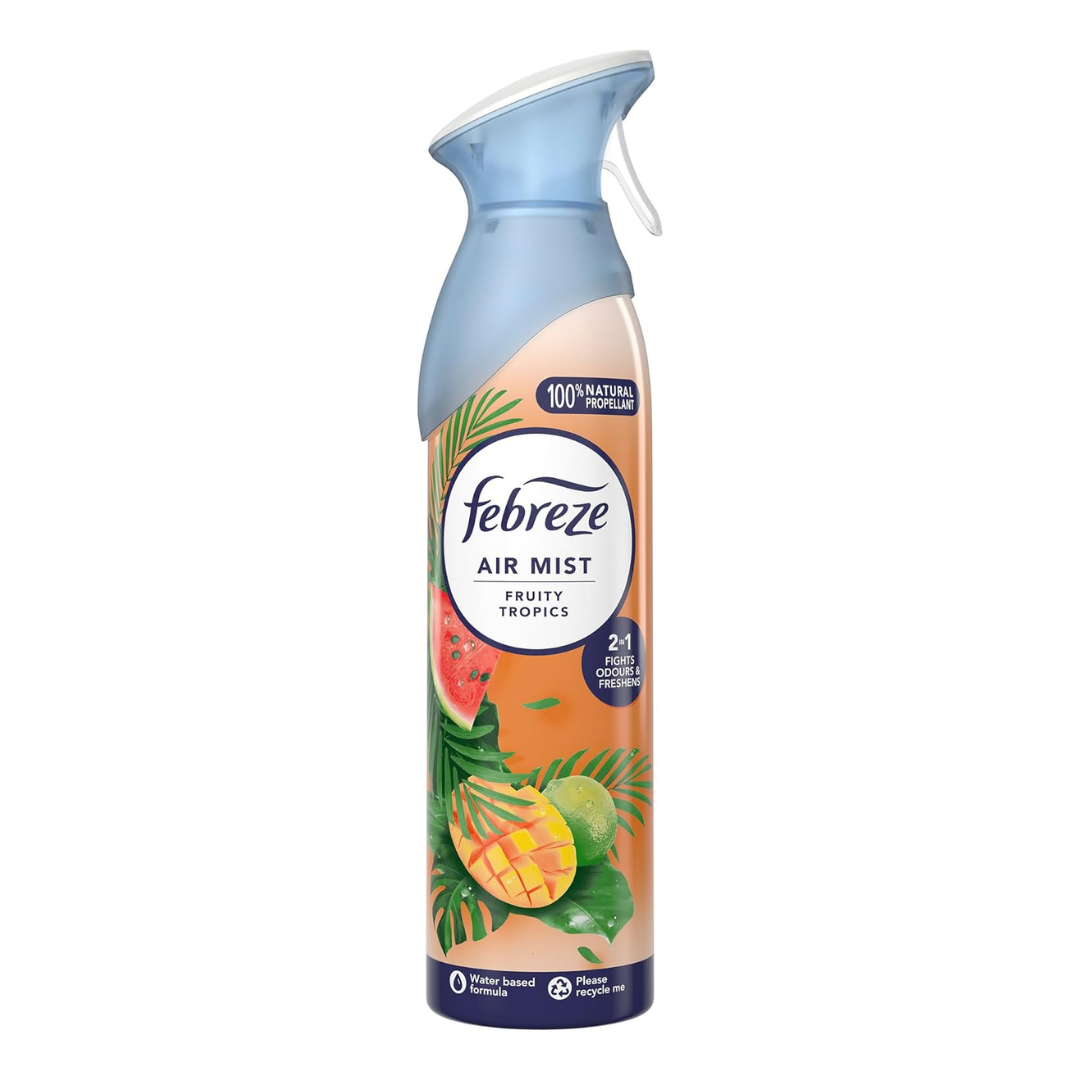 Febreze Air Freshener Air Mist Fruity Tropics Room Spray 185ml | Daily Supplies